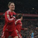 Gravenberch e Wirtz marcam enquanto o Liverpool passa para o quarto lugar com uma vitória nervosa sobre o Wolves