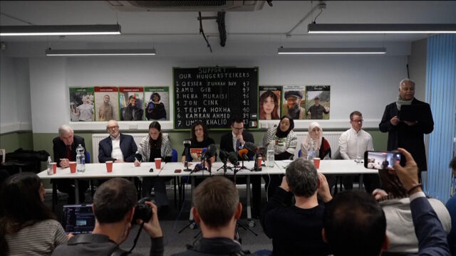 Greves de fome pró-palestinos enfrentam morte na prisão, dizem médicos
