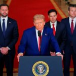 Grupo político elogia as 100 vitórias globais de Trump desde que assumiu o cargo, desde repressões de cartéis até acordos de paz