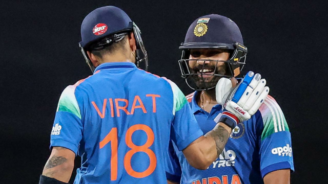 Gulbadin Naib elogia os fortes Virat Kohli e Rohit Sharma Gulbadin Naib elogia os fortes Virat Kohli e Rohit Sharma da equipe indiana