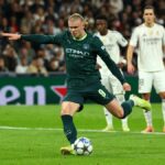 Haaland marca, Mbappe assiste do banco enquanto o Man City vence o Real Madrid por 2 a 1 na Liga dos Campeões