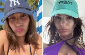 Hailey Bieber x Emily Ratajkowski Quem você prefere?! Bonés ‘N’ Kinis Hailey Bieber x Emily Ratajkowski Quem você prefere?! Bonés 'N' Kinis