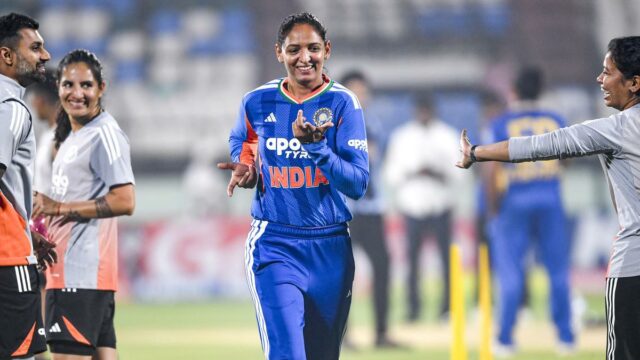 Harmanpreet Kaur quebra o recorde de Meg Lanning de mais Harmanpreet Kaur quebra o recorde de Meg Lanning de mais vitórias como capitã no T20Is feminino