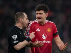 Harry Maguire diz que mudaria completamente o VAR e o usaria apenas para duas coisas daqui para frente Manchester United x West Ham United - Premier League