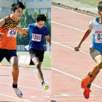 Hat-trick de ouro para os campeões de sprint Shiven e Aradhya