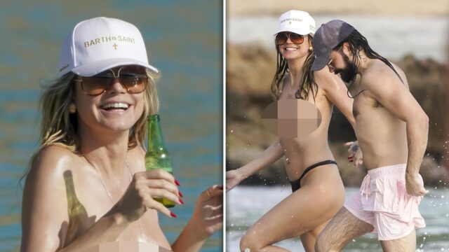 Heidi Klum Tom Kaulitz backgrid sub 2