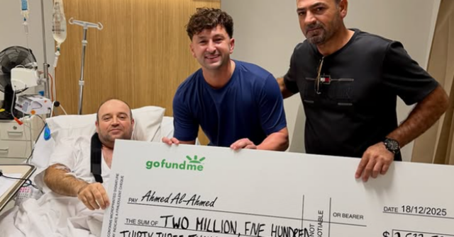 Herói de Bondi disse no hospital que é multimilionário Herói de Bondi disse no hospital que é multimilionário