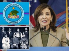 Hochul veta projeto de lei para reconhecer a nação indígena de Long Island enquanto os líderes criticam que o governo ‘simplesmente não entende’ Hochul veta projeto de lei para reconhecer a nação indígena de Long Island enquanto os líderes criticam que o governo 'simplesmente não entende'