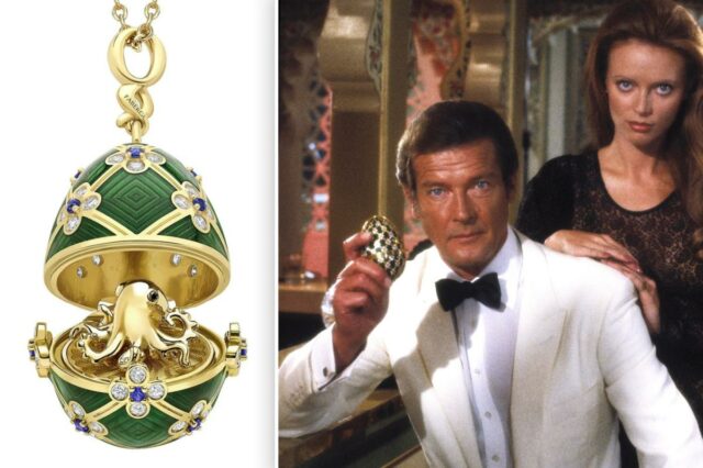 Homem acusado de comer pingente Fabergé de US$ 19 mil Homem acusado de comer pingente Fabergé de US$ 19 mil inspirado no filme de Bond na Nova Zelândia