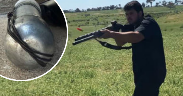 Os Akrams são vistos no CCTV da propriedade Campsie antes do ataque de Bondi.