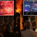 Hong Kong termina 2026 sem fogos de artifício depois que incêndio mortal matou pelo menos 161