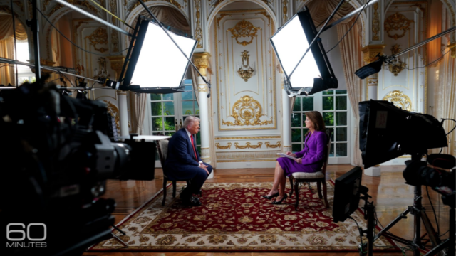 House Dem investiga edição da CBS News da entrevista de House Dem investiga edição da CBS News da entrevista de Trump em '60 Minutes'