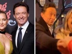 Hugh Jackman e Kate Hudson surpreendem a família com o conto de Natal de ‘Sweet Caroline’ | Vídeo Hugh Jackman e Kate Hudson surpreendem a família com o conto de Natal de 'Sweet Caroline' | Vídeo