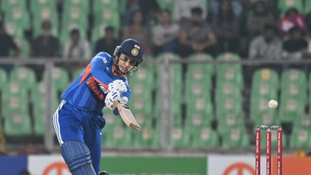 IND-W vs SL-W: Smriti Mandhana cria arte duradoura, mesmo na loucura do críquete T20
