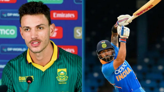 IND vs SA 1º ODI: Marco Jansen elogia Virat Kohli IND vs SA 1º ODI: Marco Jansen elogia Virat Kohli
