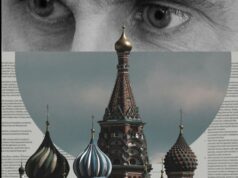 Iates particulares e hotéis de US$ 20 mil: postagens online revelam a vida de luxo do ditador exilado A vista do Sixty em Moscou, que se anuncia como um dos restaurantes mais altos da Europa.