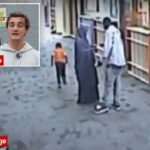 No vídeo de vigilância, os pais somalis levavam os filhos para a creche, faziam o check-in e saíam com eles momentos depois.