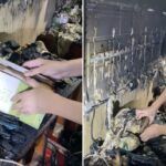 Incêndio destrói a casa da família e não sobra “nada”, exceto um item precioso: “Um milagre”