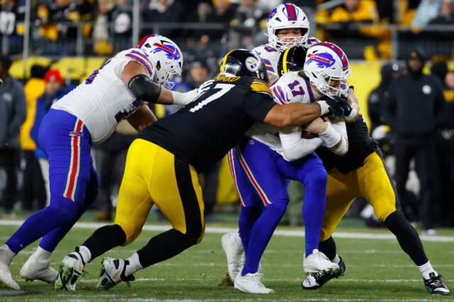 Incidente com Josh Allen leva a dupla punição da NFL The NFL made its final ruling on Cam Heyward.