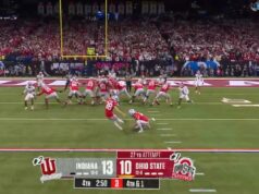 Indiana surpreende o estado de Ohio pelo título da Big Ten depois de um gol de campo falhado chocante para garantir a cabeça-de-chave do CFP Ohio State perdeu o que teria sido um field goal que empataria o jogo nos minutos finais do jogo de 6 de dezembro.