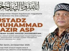 Innalillahi, presidente do Conselho Syuro da Mesquita Jogokariyan Yogya, Ustaz Jazir ASP, morre Innalillahi, presidente do Conselho Syuro da Mesquita Jogokariyan Yogya, Ustaz Jazir ASP, morre