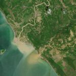 Inundações mortais na Indonésia vistas do espaço