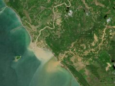 Inundações mortais na Indonésia vistas do espaço Inundações mortais na Indonésia vistas do espaço