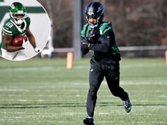 Isaiah Williams aproveitando a segunda chance dos Jets depois que um jogo brutal gerou uma montanha-russa O wide receiver dos Jets, Isaiah Williams (18), corre atrás de uma recepção.