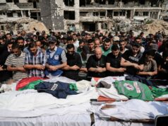 Israel ataca a imprensa como política de “silenciamento”, diz sindicato de jornalistas palestinos A partir da esquerda: jornalista da Al Jazeera morto por Israel anteriormente. Anas al-Sharif, Mohammed Noufal, Ibrahim Zaher e Mohammed Qreiqeh (Al Jazeera)