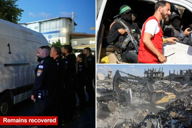 Israel diz que 'descobertas' recuperadas de Gaza não estão ligadas a reféns falecidos
