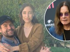 Jack Osbourne e sua esposa esperando um filho, disseram a Ozzy antes de sua morte GettyImages-464208998 Jack Osbourne e sua esposa Aree Gearhart esperando seu quinto filho contaram a Ozzy Osbourne antes de sua morte Sharon