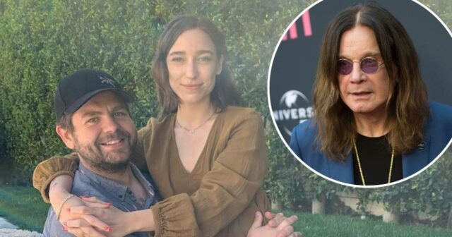 Jack Osbourne e sua esposa esperando um filho, disseram a GettyImages-464208998 Jack Osbourne e sua esposa Aree Gearhart esperando seu quinto filho contaram a Ozzy Osbourne antes de sua morte Sharon