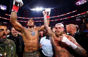 Jake Paul x Anthony Joshua Fight, da Netflix, atinge 33 milhões de espectadores em todo o mundo Jake Paul x Anthony Joshua Fight, da Netflix, atinge 33 milhões de espectadores em todo o mundo