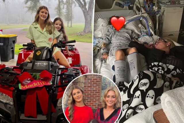 Jamie Lynn Spears presenteia Maddie, filha 'propensa a acidentes', com um ATV, apesar de adolescente quase morrer em acidente
