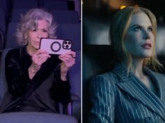 Jane Fonda parodia anúncios de Nicole Kidman AMC para destruir acordo com a Warner Bros.: ‘As fusões parecem boas em um lugar como este’ | Vídeo O co-CEO da Netflix, Ted Sarandos, e o CEO da Paramount, David Ellison (Getty Images/Chris Smith para TheWrap)