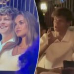 Jannik Sinner é flagrado com a namorada modelo pela primeira vez