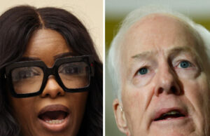 Jasmine Crockett: ‘Mais perto do sim do que não’ sobre o desafio da cadeira de Cornyn no Senado Jasmine Crockett: 'Mais perto do sim do que não' sobre o desafio da cadeira de Cornyn no Senado