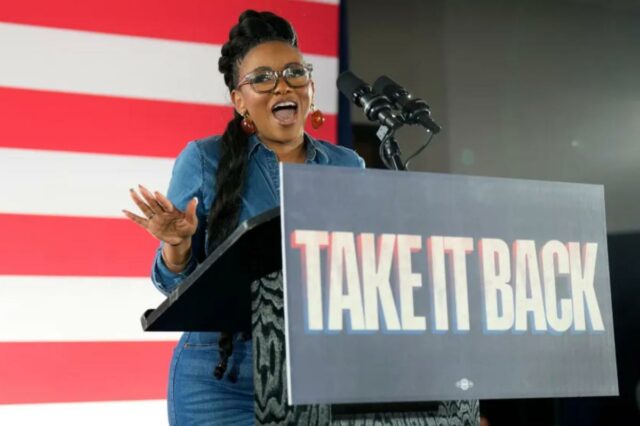 Jasmine Crockett, deputada Firebrand Texas, lança candidatura ao Senado
