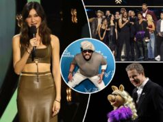 Jason Momoa, Lenny Kravitz e Miss Piggy nerd no ‘Oscar dos jogos’ Jason Momoa, Lenny Kravitz e Miss Piggy nerd no 'Oscar dos jogos'