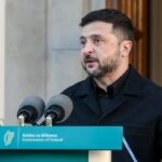 Jato de Zelensky quase acidente com quatro drones: relatório