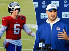 Jaxson Dart detém a chave para o futuro dos Giants de Mike Kafka Jaxson Dart detém a chave para o futuro dos Giants de Mike Kafka