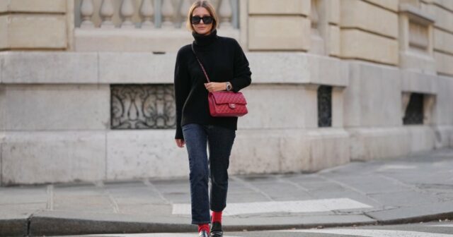 Jeans Stovepipe são a tendência de jeans elevado para usar em 2026
