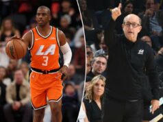 Jeff Van Gundy confrontou Chris Paul no avião antes da feia saída da estrela do Clippers Jeff Van Gundy confrontou Chris Paul no avião antes da feia saída da estrela do Clippers