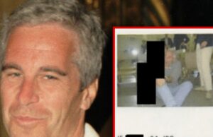 Jeffrey Epstein visto brincando com uma possível criança em fotos do DOJ Epstein-getty-doj-1