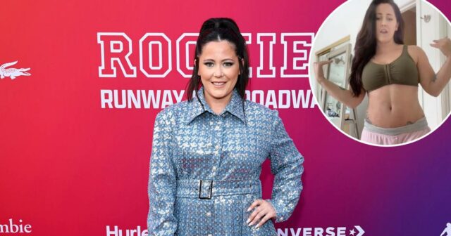 Jenelle Evans revela que está feliz com seus resultados após a cirurgia de reforma da mamãe, sinto que estou me transformando