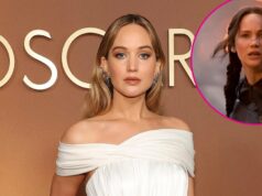 Jennifer Lawrence relembra que acidentalmente tomou Ambien no set de ‘Jogos Vorazes’ Logotipo oficial do Sunrise on the Reaping dos Jogos Vorazes