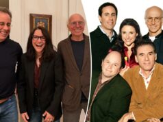 Jerry Seinfeld, Julia Louis-Dreyfus e Larry David têm uma rara reunião de ‘Seinfeld’ em novas fotos épicas Jerry Seinfeld, Julia Louis-Dreyfus e Larry David têm uma rara reunião de ‘Seinfeld’ em novas fotos épicas