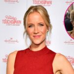 Jessy Schram se lembra de ter enrubescido por causa do charmoso Dominic Sherwood na leitura da Hallmark Table para o novo filme