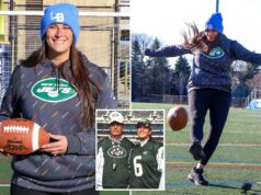 Jets cancelam convite para superfã definido para aceitar desafio de field goal de US$ 100 mil em homenagem a seu falecido pai: ‘Poderia ter conseguido’ Jets cancelam convite para superfã definido para aceitar desafio de field goal de US$ 100 mil em homenagem a seu falecido pai: ‘Poderia ter conseguido’