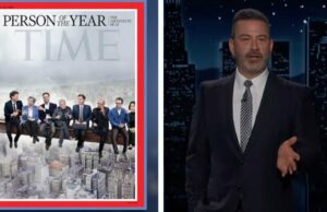 Jimmy Kimmel Rips Into Time é capa de personalidade do ano centrada em IA: ‘Parece Photoshop de 2007’ | Vídeo Jimmy Kimmel Rips Into Time é capa de personalidade do ano centrada em IA: 'Parece Photoshop de 2007' | Vídeo
